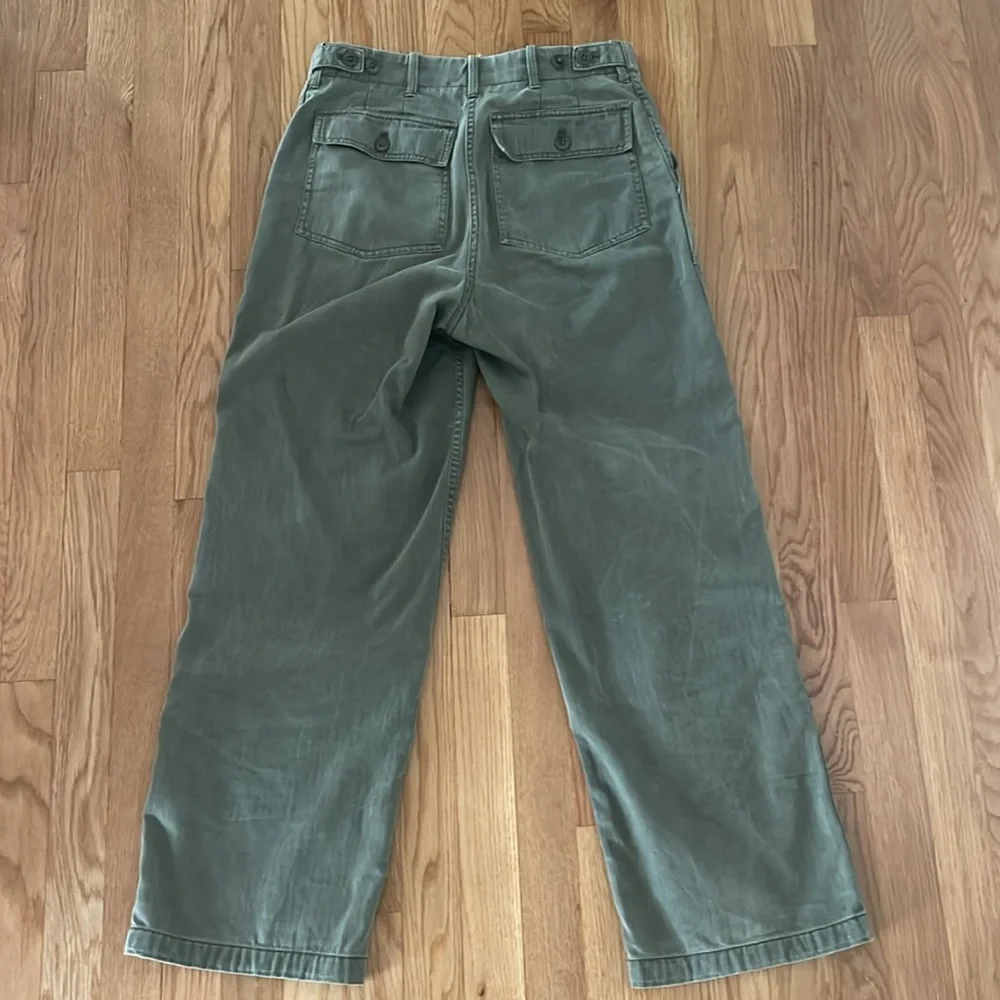 J Crew Foundry Wide Leg Cargo Pants - Picture 7 of 7